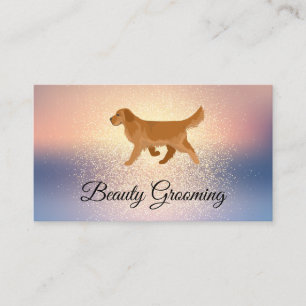 Beauty Dog Groomer   Hondenrennen Visitekaartje