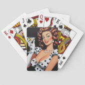 Beauty Drink Pin Up Pokerkaarten (Achterkant)