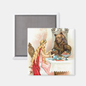 Beauty en Beast Magnet Magneet (Voorkant / Achterkant)