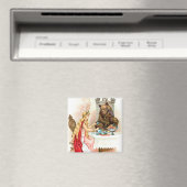 Beauty en Beast Magnet Magneet (Insitu (Vaatwasser))