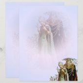 Beauty en Beast Stationery Paper (Voorkant / Achterkant)