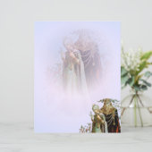 Beauty en Beast Stationery Paper (Staand voorkant)