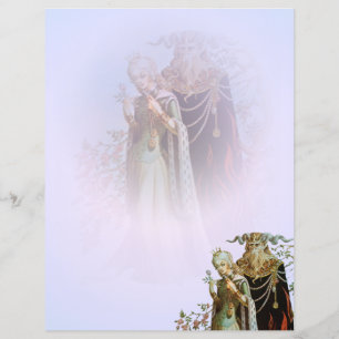 Beauty en Beast Stationery Paper 