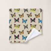 Beauty en Butterfly Bath Towel Set Bad Handdoek (Wasdoekje)