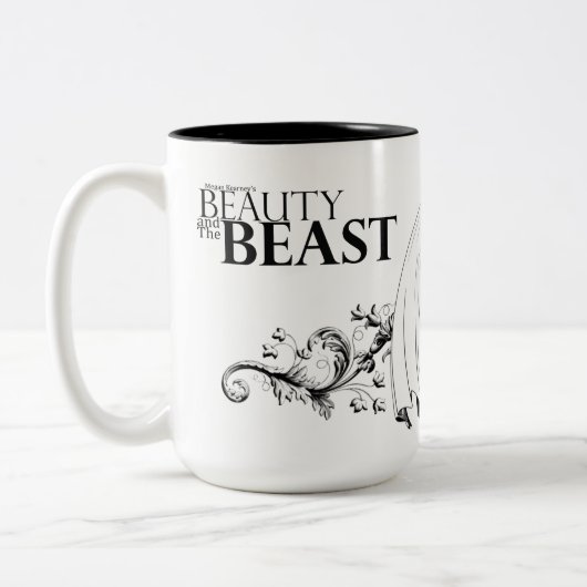 Beauty en de Beast logo mok (Links)