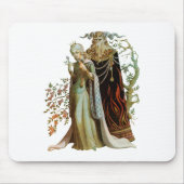 Beauty en de Beast Mousepad Muismat (Voorkant)