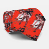 Beauty en de kerst van de Krampus Stropdas (Opgerold)