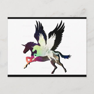 Beauty en de Unicorn Briefkaart