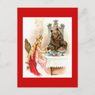 Beauty en het Beast Briefkaart