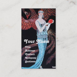 BEAUTY EN PHOENIX, DE DESIGNER VAN DE MODE MAAKT K VISITEKAARTJE