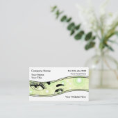 Beauty Eyelash Visitekaartjes (Staand voorkant)