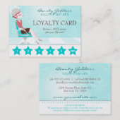 Beauty Goddess Loyalty Kaart (Voorkant / Achterkant)
