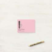 Beauty Haarstylist Post-it® Notes (Op bureau)