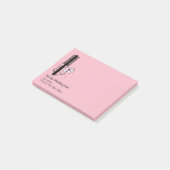 Beauty Haarstylist Post-it® Notes (Schuin)