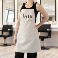 Beauty Hair Salon Neutraal Beige Moderne Typografi