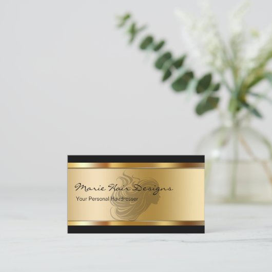 Beauty Hairdresser Visitekaartjes (Staand voorkant)