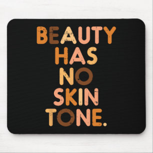 Beauty heeft geen zwarte huidskleur Melanin Afri Muismat