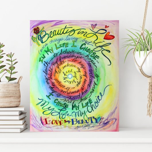 Beauty in Life Poster