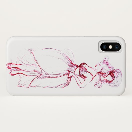 BEAUTY IN PINKDRESS Case-Mate iPhone CASE (Achterkant (horizontaal))
