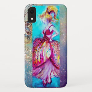 BEAUTY IN PINKDRESS/Magic Butterfly Plant iPhone XR Hoesje