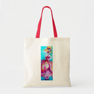 BEAUTY IN PINKDRESS TOTE BAG