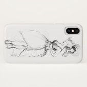 BEAUTY IN WITTE DRESS Case-Mate iPhone CASE (Achterkant (horizontaal))