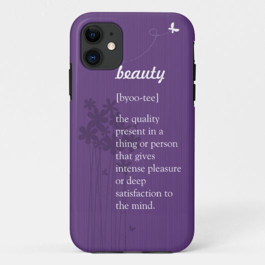 Beauty iPhone Case (Achterkant)