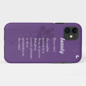 Beauty iPhone Case (Achterkant (horizontaal))
