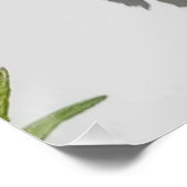 Beauty is also the Beast. Perfect Poster (Hoek)