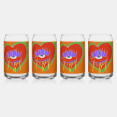 Beauty Is in the Eye of the Heart Blikvorm Glas (Achterkant)