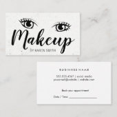 Beauty Makeup Afsprakenkaartje (Voorkant / Achterkant)