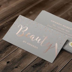 Beauty Makeup Artist Roos Gold & Grey Loyalty