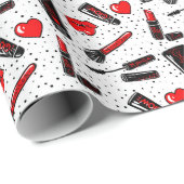 Beauty Makeup Cadeaupapier (Rol Hoek)