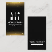 Beauty Makeup Magic Glow Appointment Afsprakenkaartje (Voorkant / Achterkant)