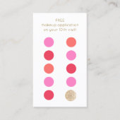 Beauty Nail Salon 10 Punch Customer Loyalty (Voorkant)