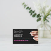 Beauty Nails Visitekaartjes (Staand voorkant)