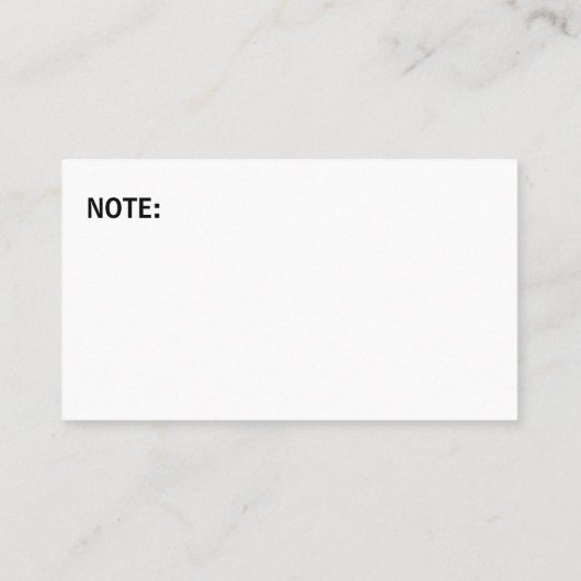 Beauty Nails Visitekaartjes (Achterkant)