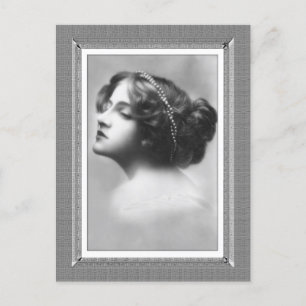 Beauty - Niet geïnteresseerd - in zwart-wit Briefkaart