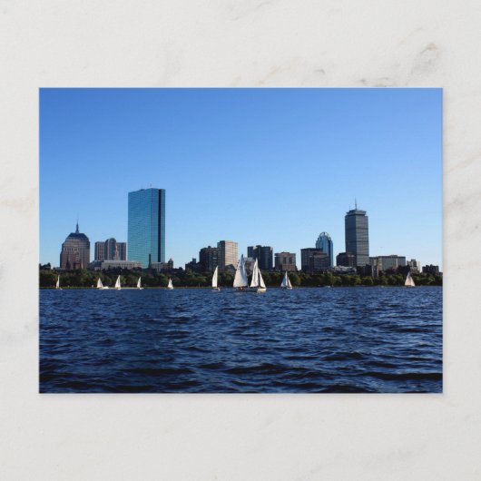 Beauty of Boston Briefkaart (Voorkant)