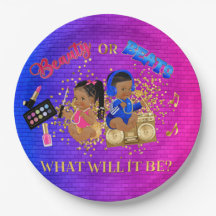 Beauty or Beats Blauw Roze Goud Geslacht Reveal