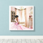 Beauty Queen Canvas Afdruk (Insitu (Houten vloer))