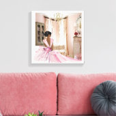 Beauty Queen Canvas Afdruk (Insitu (Woonkamer))