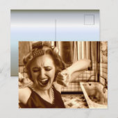 Beauty Queen in de ochtend Briefkaart (Voorkant / Achterkant)