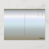 Beauty Queen in de ochtend Briefkaart (Achterkant)