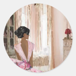 Beauty Queen Ronde Sticker