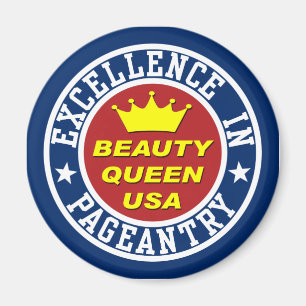 Beauty Queen's Pageant Magnet Magneet