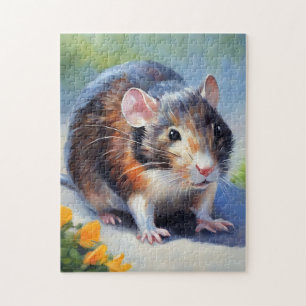 Beauty Rat Impressionisme Kunst Legpuzzel