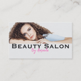 Beauty Salon Business Card Visitekaartje