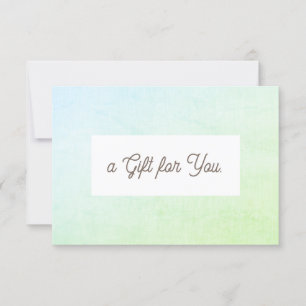 Beauty Salon Gift Certificate