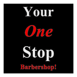 Beauty Salon, Nail Salon, posters van de barbersho Perfect Poster